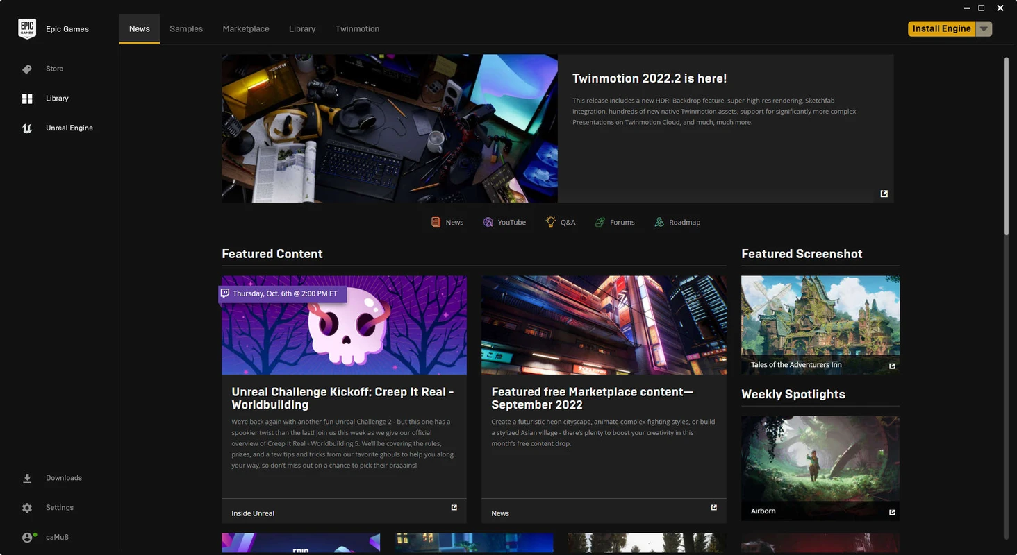 Скриншот Epic Games Store 5